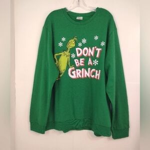 The Grinch pull over sweatshirt size (2XL)(50-52)